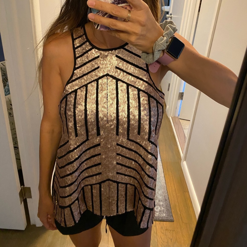 Women’s sequin top